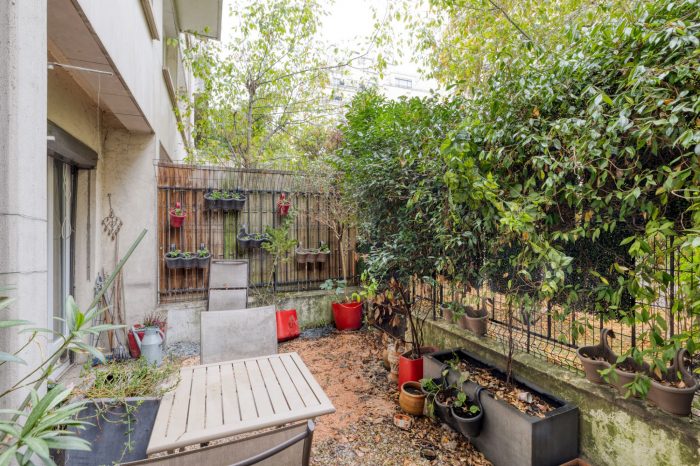 Private garden — planted rear